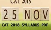CAT-Syllabus-2018-